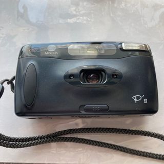 コニカミノルタ(KONICA MINOLTA)のMINOLTA P's 美品　ブラック(フィルムカメラ)