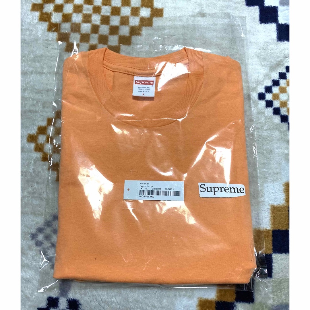 Supreme Blowfish Tee Tシャツ Lサイズ ピーチ