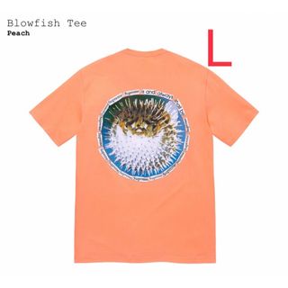 Supreme Blowfish Tee Tシャツ Lサイズ ピーチ