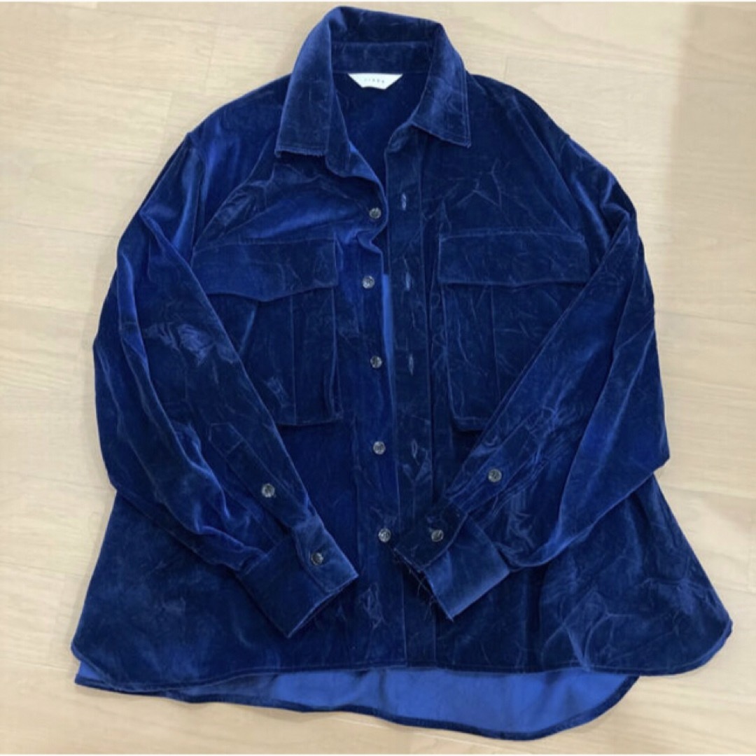 JIEDA ジエダ VELVET OVER SHIRT ジャケット