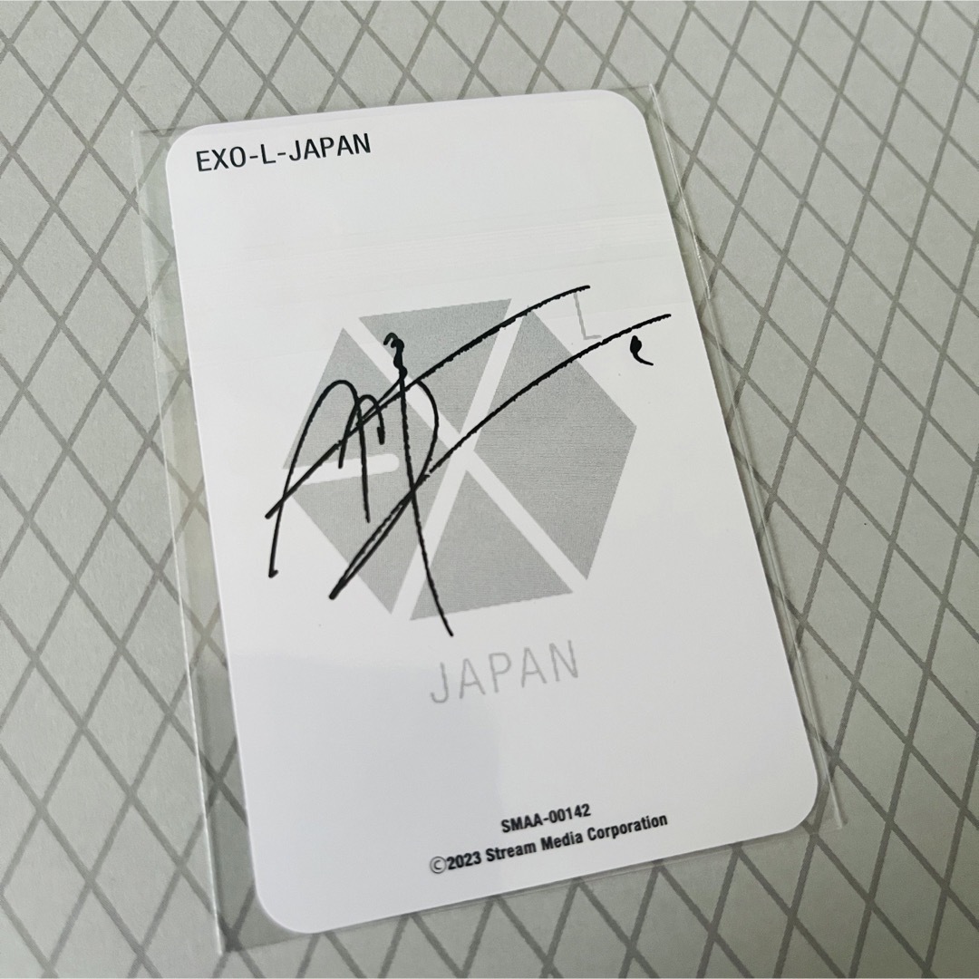 EXO-L JAPAN 会報 Vol.18 トレカ（セフン）セット🎵 エンタメ/ホビーのタレントグッズ(アイドルグッズ)の商品写真