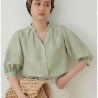 アダムエロぺ シャツ/ブラウス(レディース/半袖)(リネン)の通販 57点