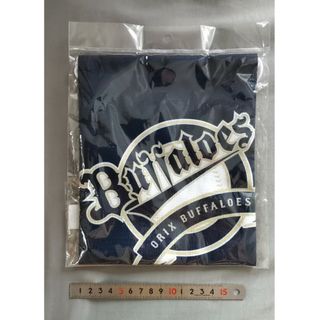 オリックスバファローズ(オリックス・バファローズ)のBuffaloesロゴ巾着（プライマリーマーク）ネイビー(野球/サッカーゲーム)