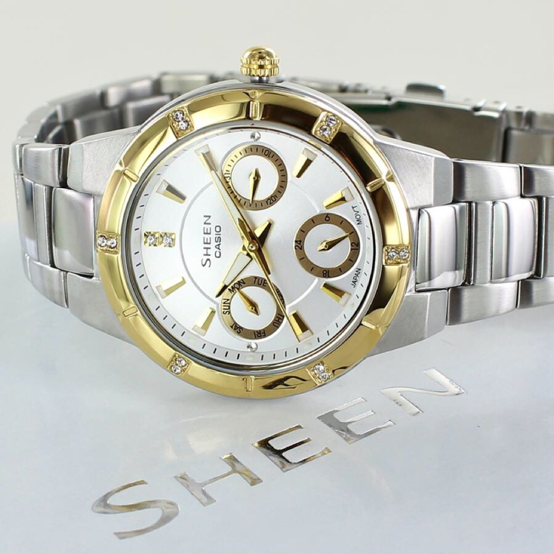 カシオ シーン 腕時計 レディース SHE-3800SG-7A
