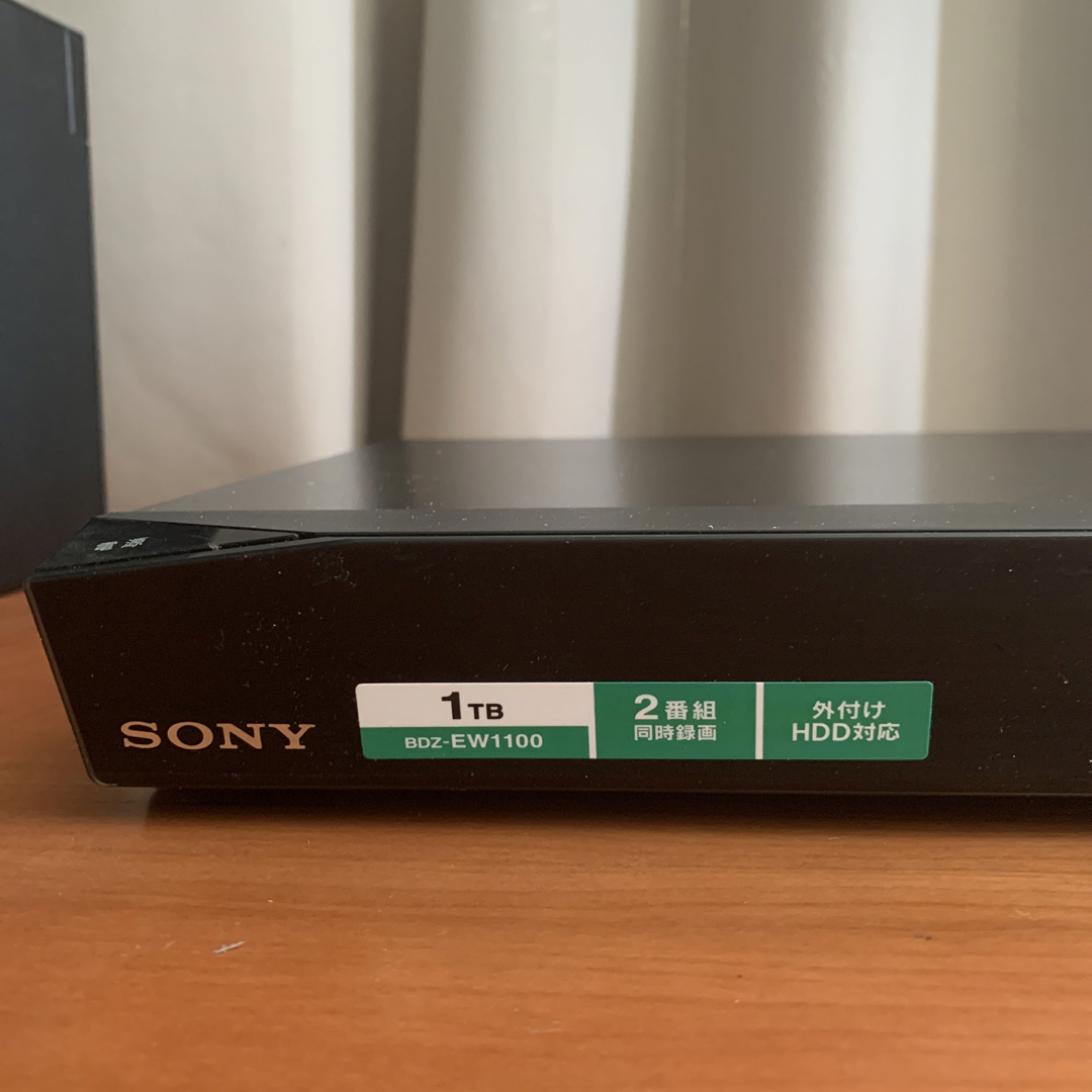 SONY - ブルーレイレコーダー HDD 1TB SONY 2013年製の通販 by