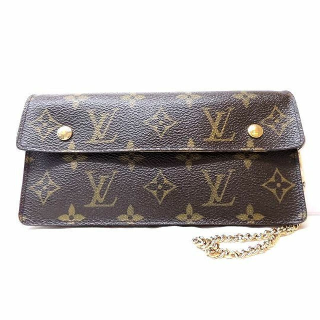 ☆☆LOUIS VUITTON ルイヴィトン ポルトフォイユ・アコルディオン  M58008 エベヌ 長財布 モノグラム レディース ゴールド金具 布袋有