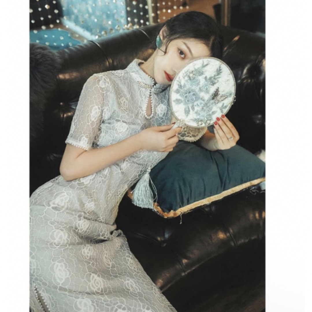 Lily Brown - ♡1週間限定SALE♡チャイナ風 ワンピース ドレスの Lily Brown - ♡1週間限定SALE♡チャイナ風 ワンピース ドレスの