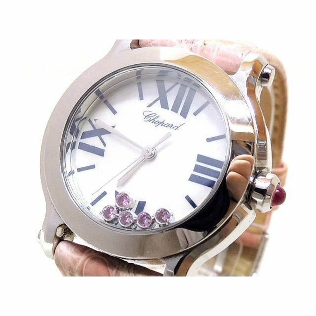 ショパール 時計 ■ 8509 ハッピースポーツ 5P ピンク サファイア