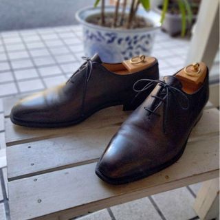 ベルルッティ(Berluti)の美品 ベルルッティ アレッサンドロ 6.5 パティーヌ ベネチアンカーフ(ドレス/ビジネス)