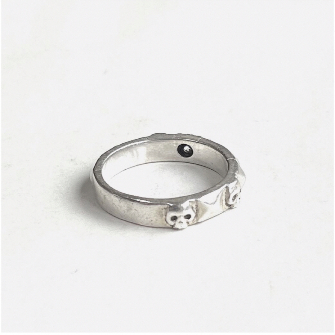 BIZARRE(ビザール)のBizarreビザール スタッズスカル 925silverリング約17号 メンズのアクセサリー(リング(指輪))の商品写真