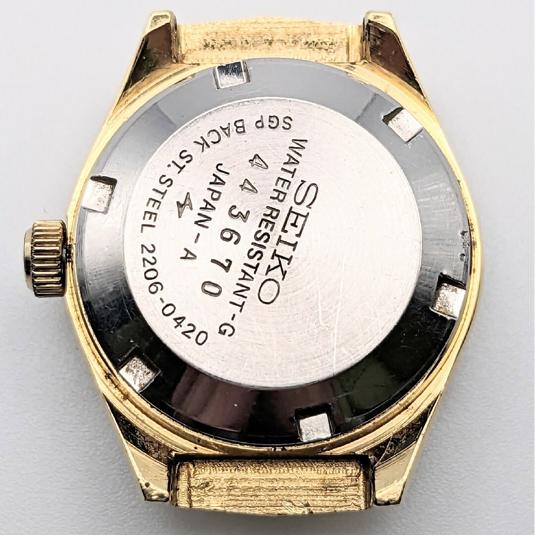 SEIKO(セイコー)のSEIKO セイコー レデイース 腕時計 2206-0420 AUTOMATIC レディースのファッション小物(腕時計)の商品写真