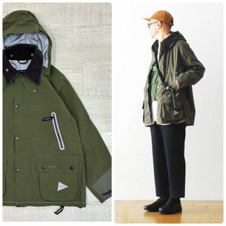 20ss アンドワンダー バブアー CORDURA E VENT JACKET | distrasa