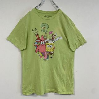 Sponge Bob 半袖 プリントシャツ Mサイズ(Tシャツ/カットソー(半袖/袖なし))