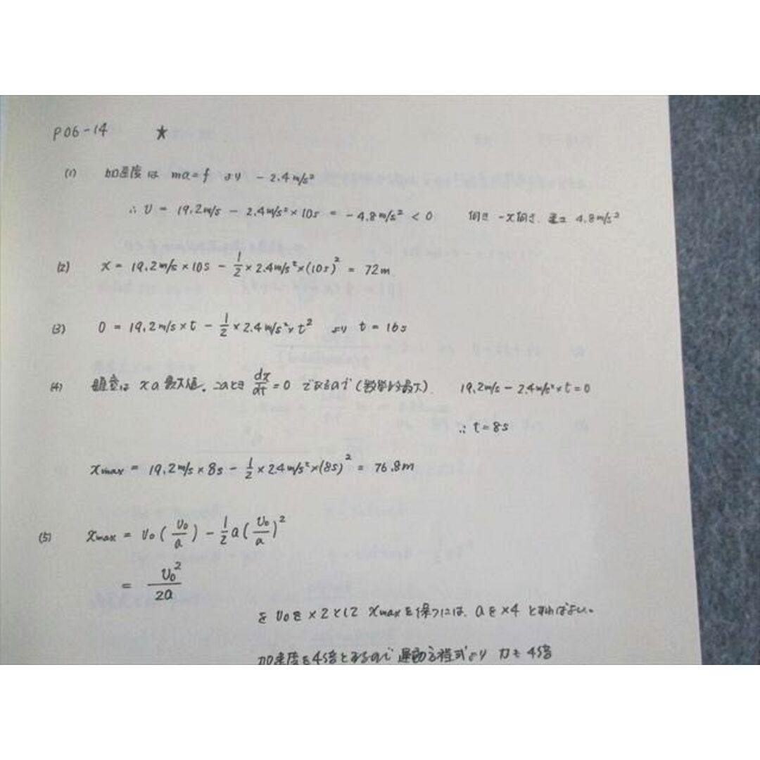 UP01-140 SEG 高2 物理H入門/物理FGI/II/学び始める物理α・β テキスト 2021 第1/2期/春期 計4冊 椿信也/吉田弘幸 32S0D