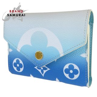 ヴィトン(LOUIS VUITTON) モノグラム 財布(レディース)(ブルー