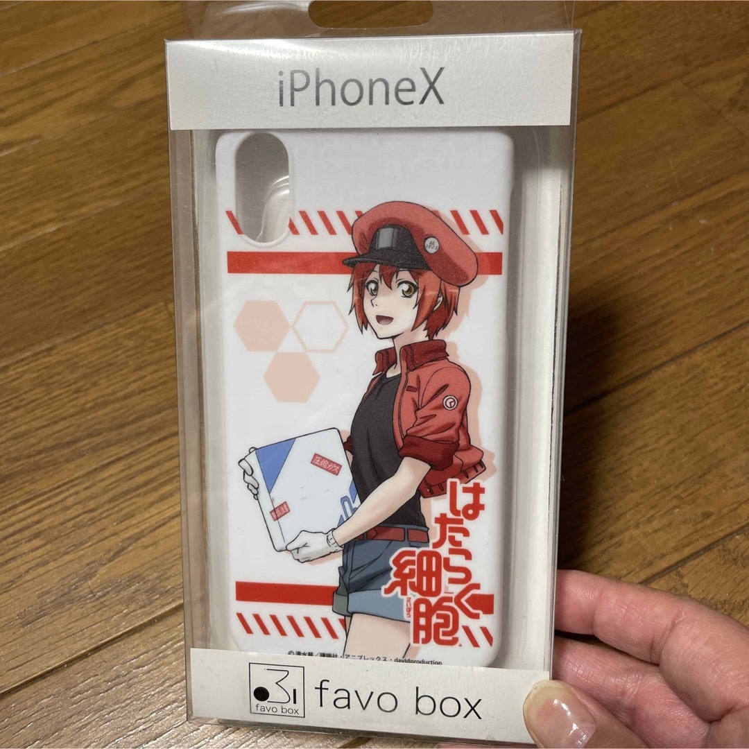 はたらく細胞 iPhoneXケース スマホ/家電/カメラのスマホアクセサリー(iPhoneケース)の商品写真