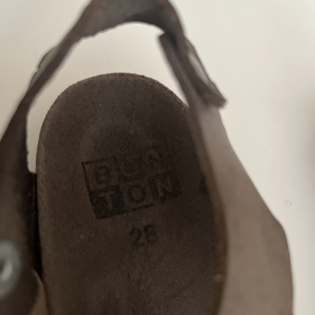 Bonpoint(ボンポワン)のボントン　サンダル　28   約17.5 キッズ/ベビー/マタニティのキッズ靴/シューズ(15cm~)(サンダル)の商品写真