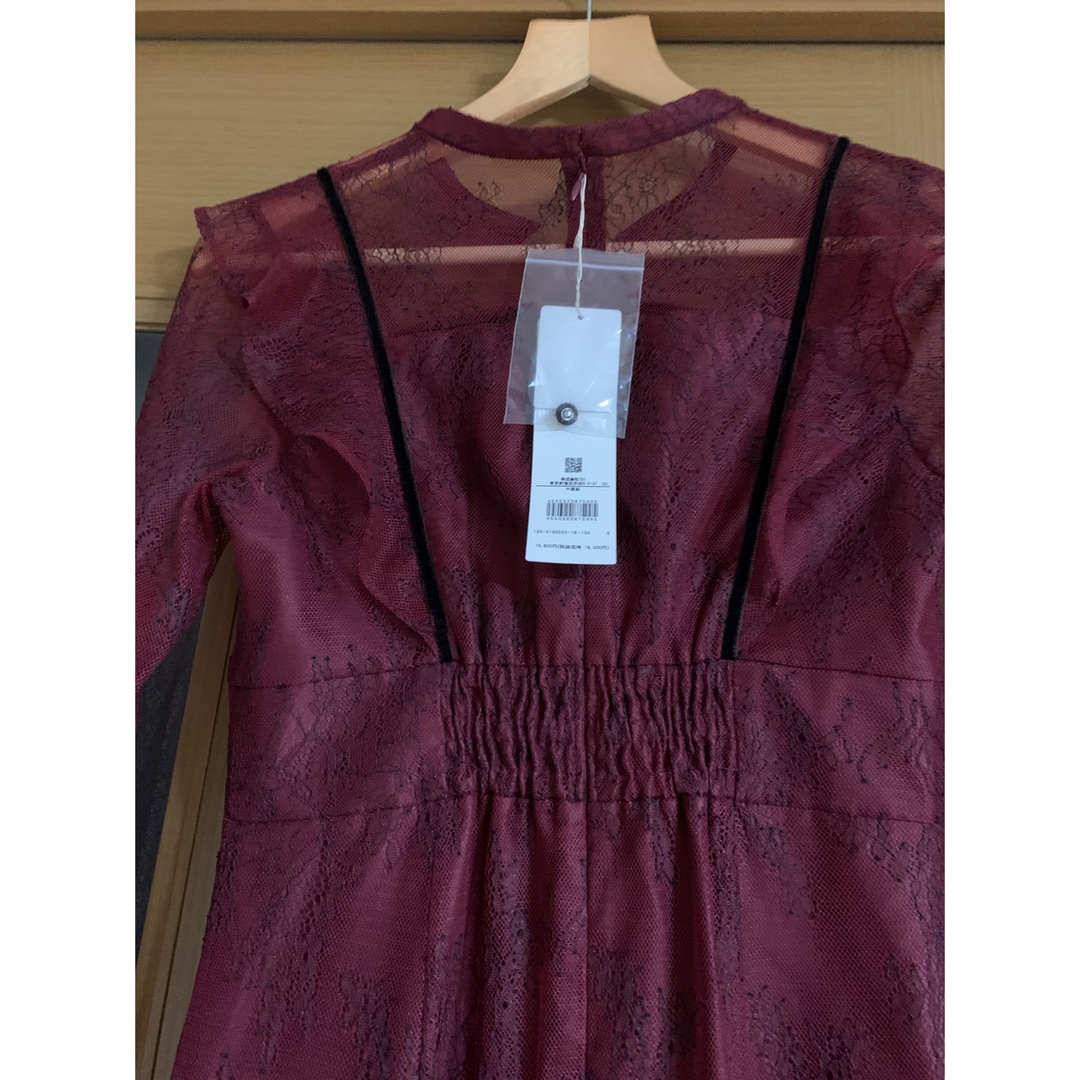 JILL by JILLSTUART ベロアレースワンピース - ロングワンピース