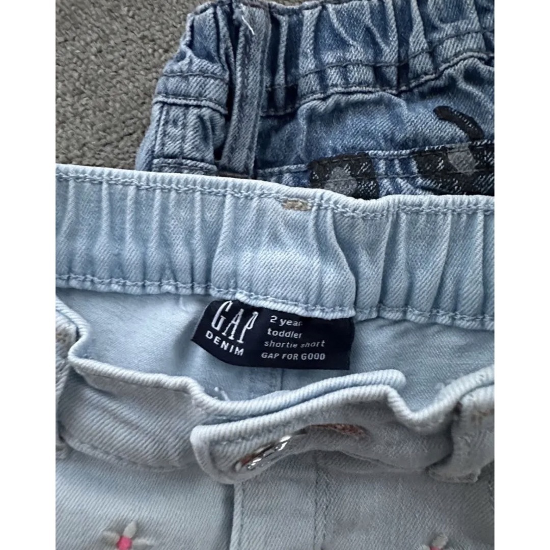 ショートパンツ　3枚セット　90㎝　95㎝　ベビーGAP MPS キッズ/ベビー/マタニティのキッズ服女の子用(90cm~)(パンツ/スパッツ)の商品写真