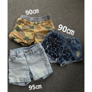 ショートパンツ　3枚セット　90㎝　95㎝　ベビーGAP MPS(パンツ/スパッツ)