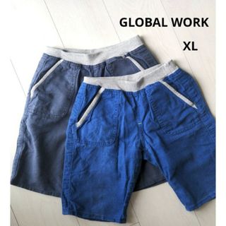 グローバルワーク(GLOBAL WORK)の難あり　GLOBAL WORK　ハーフパンツ　XL　まとめ売り(パンツ/スパッツ)