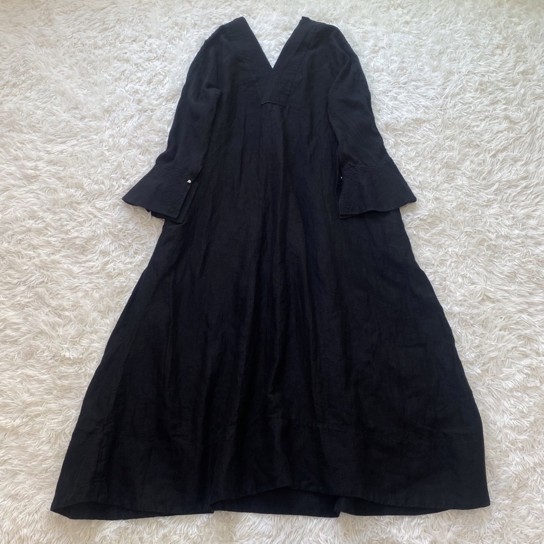 CHAOS - 美品✨カオス ロングワンピース 夏服 マキシ 麻 アルパカ 綿