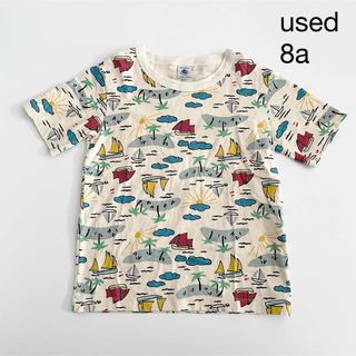 プチバトー(PETIT BATEAU)のプチバトー  半袖Tシャツ  8ans(Tシャツ/カットソー)