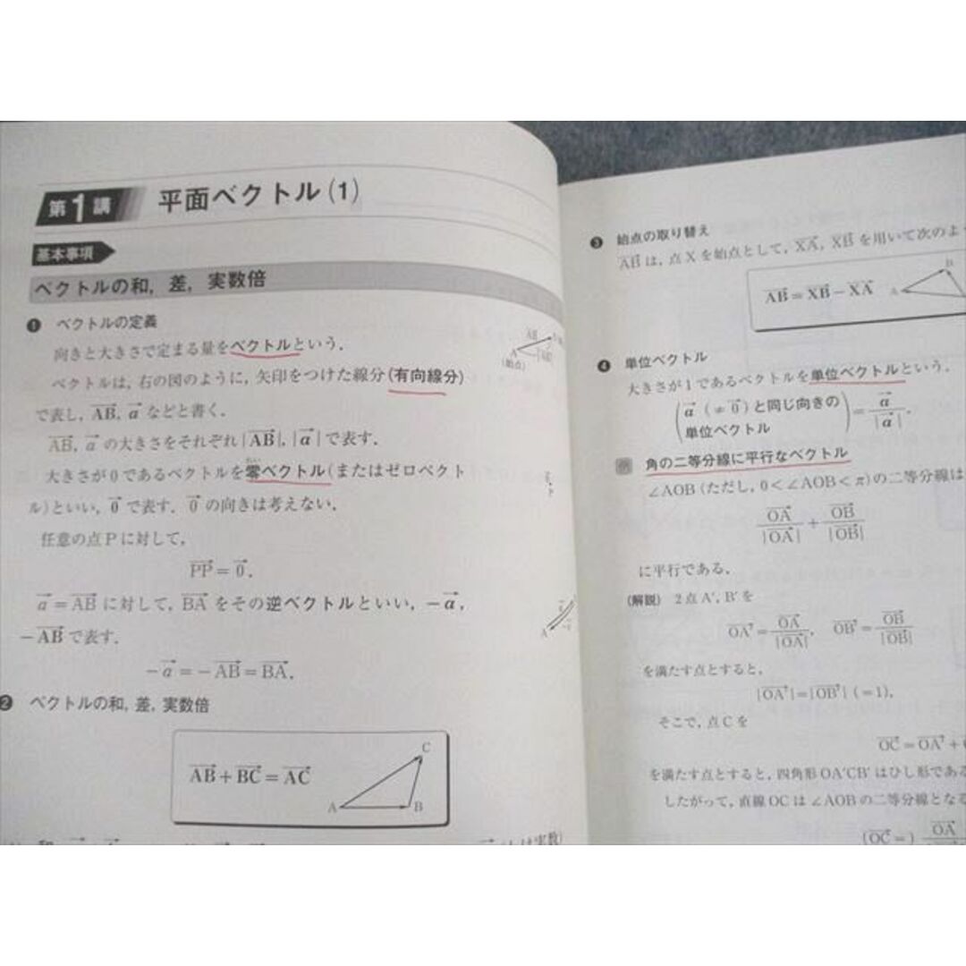 UP10-069 河合塾 高校グリーンコース 知って極める数学IIB 微分法・積分法/三角関数/ベクトル テキスト 2021 計3冊 06s0D