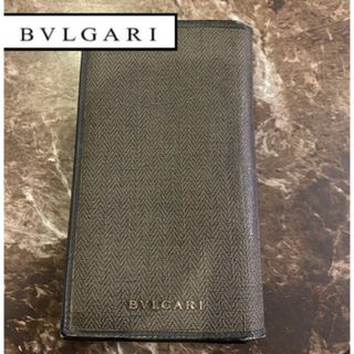 ブルガリ(BVLGARI)のBVLGARI ブルガリ　長財布　財布　グレー(長財布)