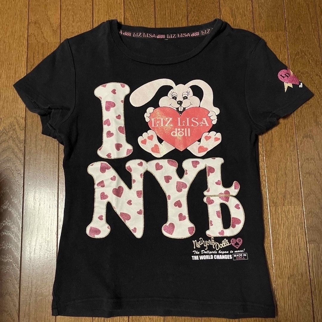 LIZ LISA doll(リズリサドール)の★リズリサドール★半袖Ｔシャツ、２枚 レディースのトップス(Tシャツ(半袖/袖なし))の商品写真