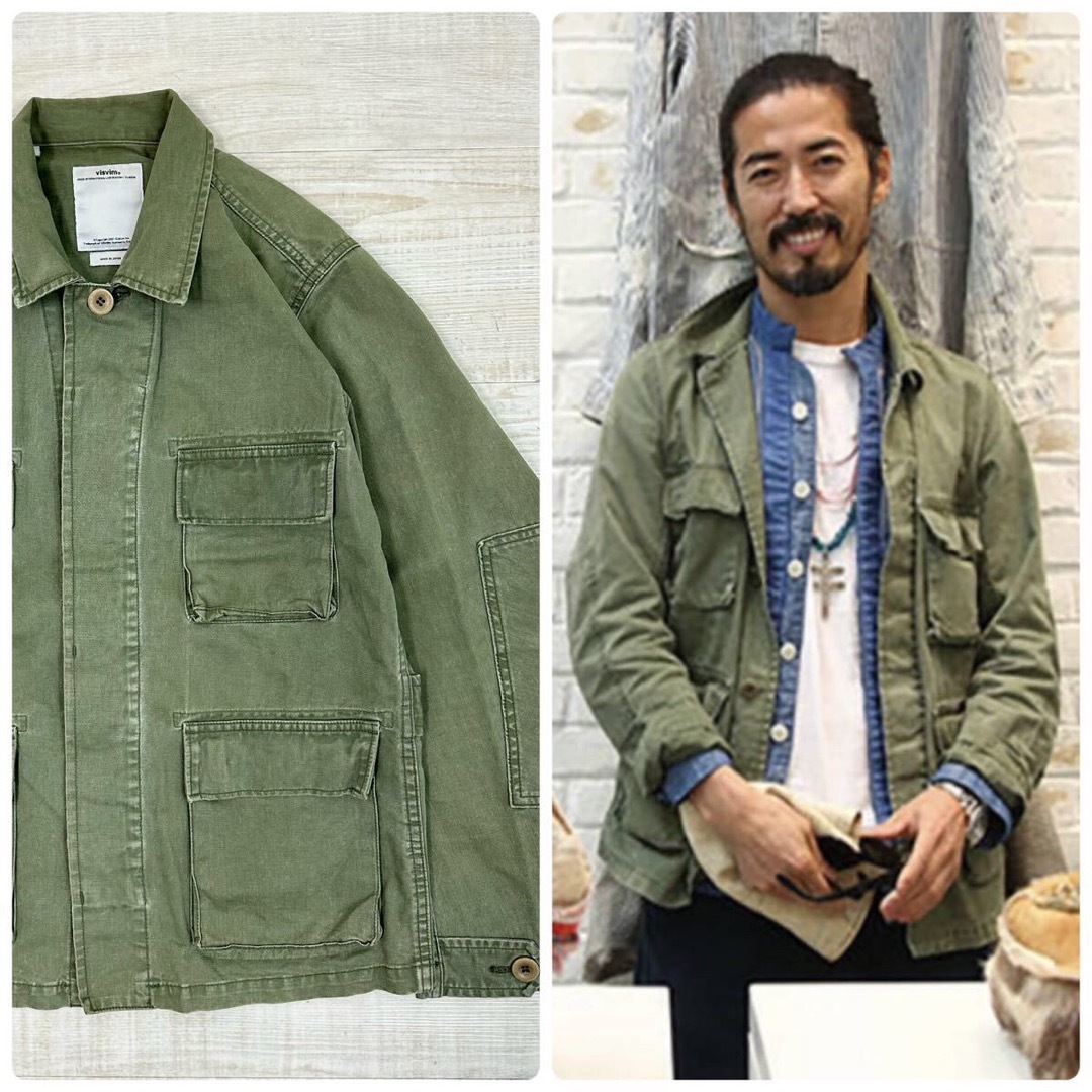 visvim KILGORE JACKET KAPALA SLUB size1