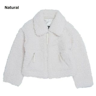 アグ(UGG)のUGG(アグ) 1120636 MAEVE SHERPA JACKET Natural(ブルゾン)