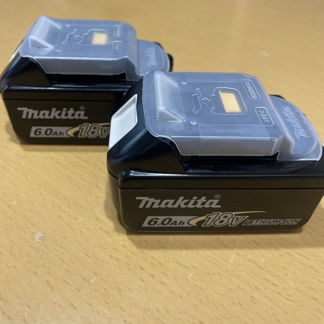 ほぼ未使用！　Makita 18v6.0Ah バッテリー