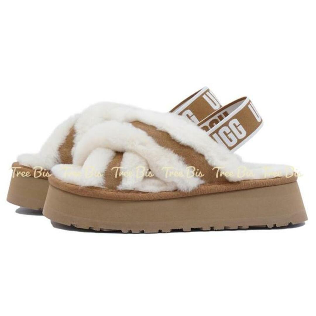 UGG(アグ) 1121550 Disco Cross Slide レディース Chestnut