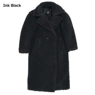 アグ(UGG)のUGG(アグ) 1120631 GERTRUDE LONG TEDDY COAT コート Ink Black(ロングコート)