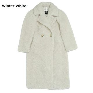 アグ(UGG)のUGG(アグ) 1120631 GERTRUDE LONG TEDDY COAT コート Winter White(ロングコート)