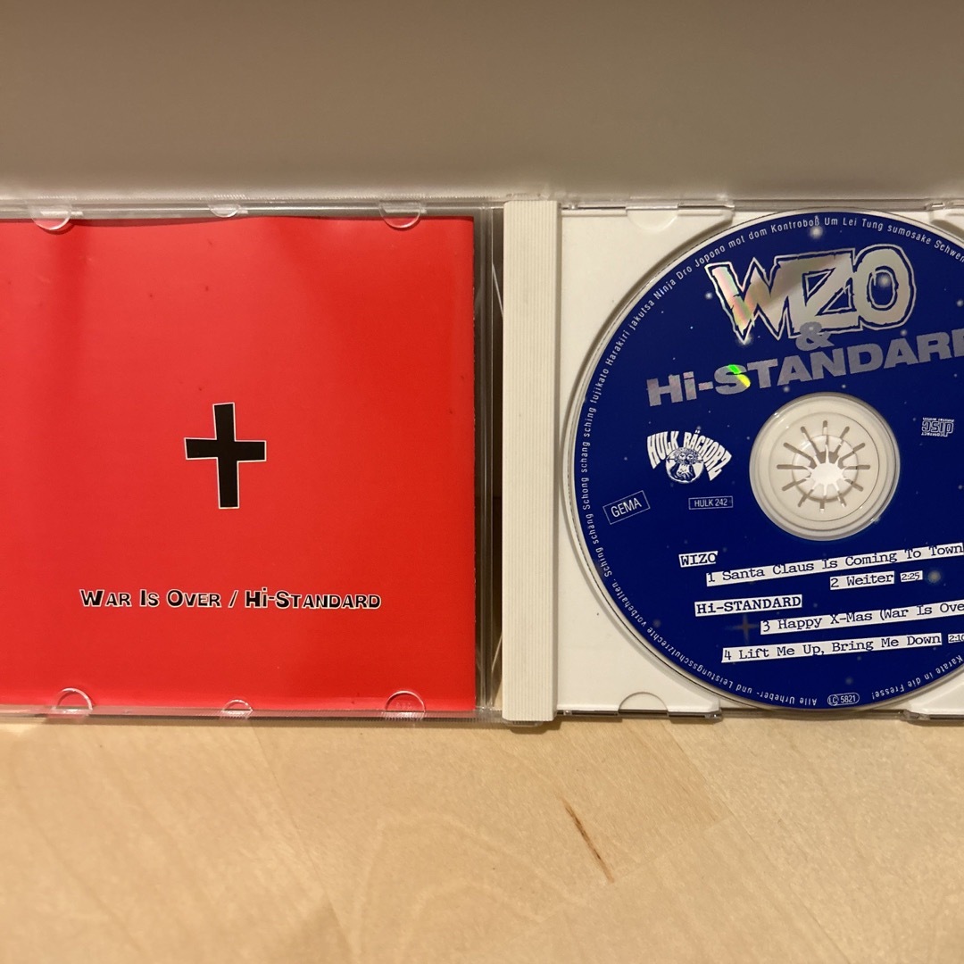 Hi-STANDARD/WIZO SPLIT CD