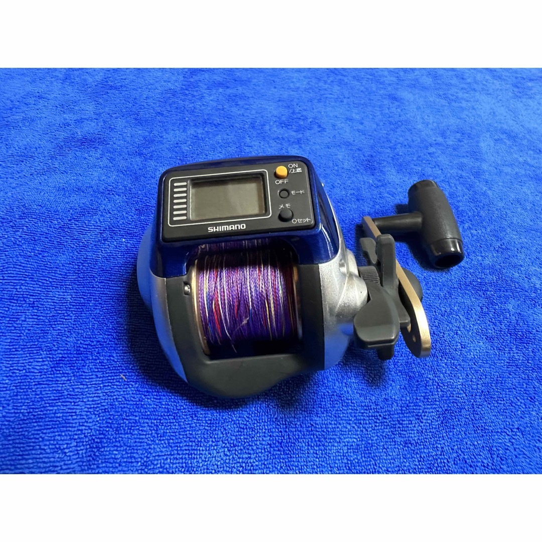 リール美品　SHIMANO シマノ　SLS小船　1000 カウンター付　両軸リール