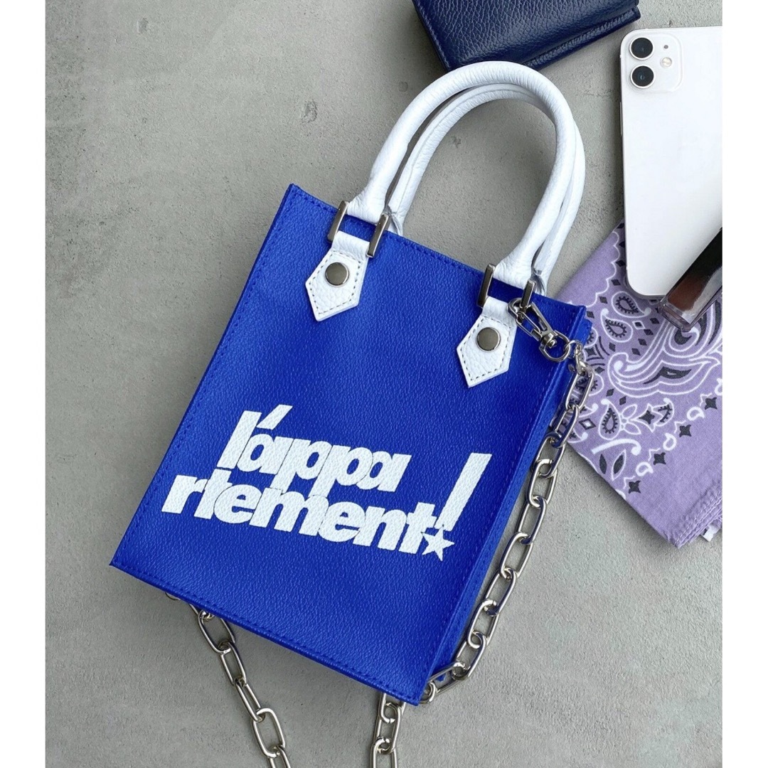 新品！アパルトモン Print Mini Tote Bag ブルー