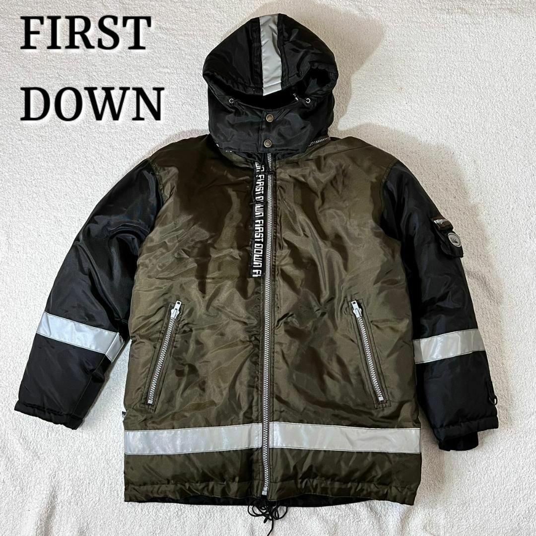 FIRST DOWN - 90s 美品 FIRSTDOWN ダウンジャケット ヴィンテージ