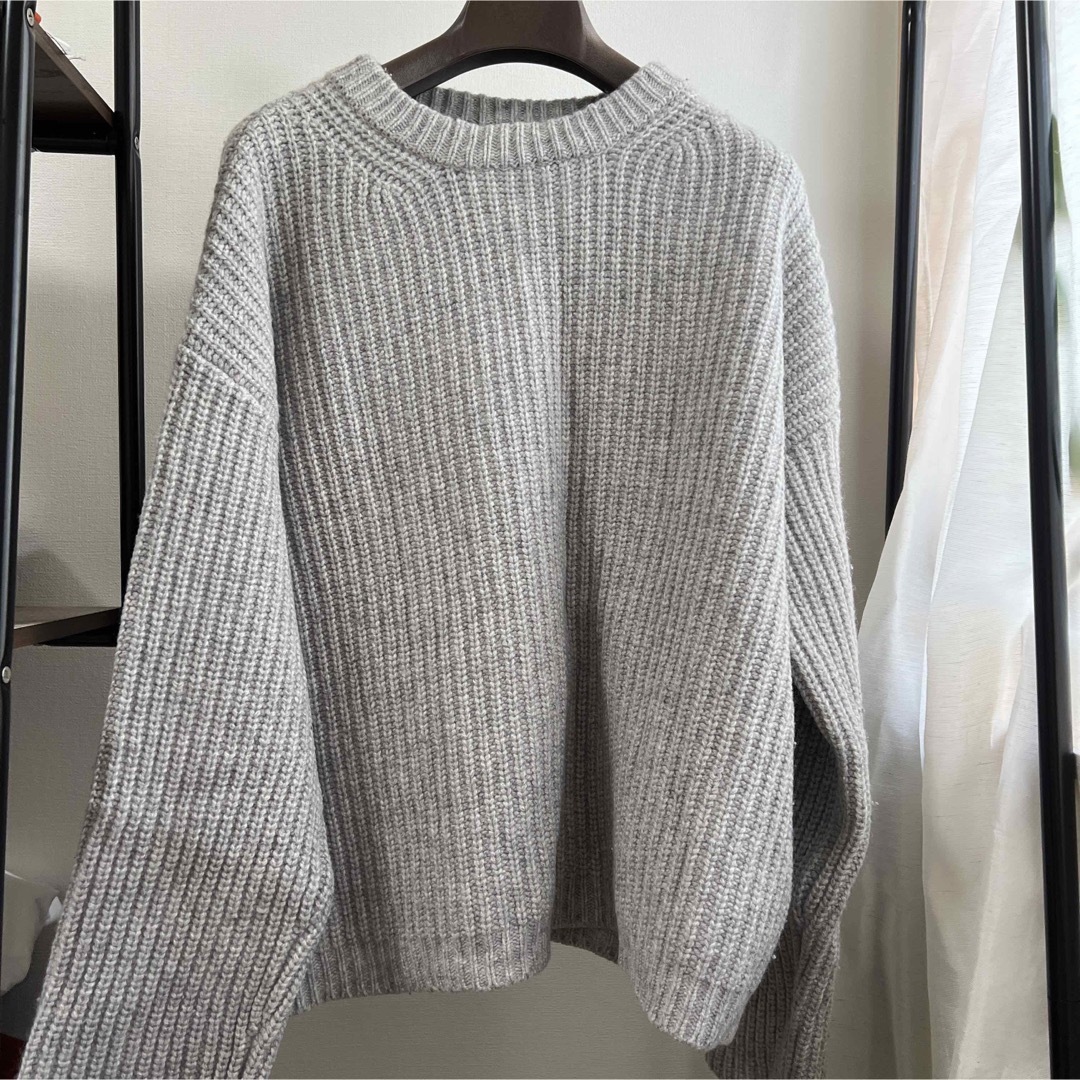 UNUSED(アンユーズド)の17aw UNUSED 3G クルーネック ニット サイズ 1 メンズのトップス(ニット/セーター)の商品写真