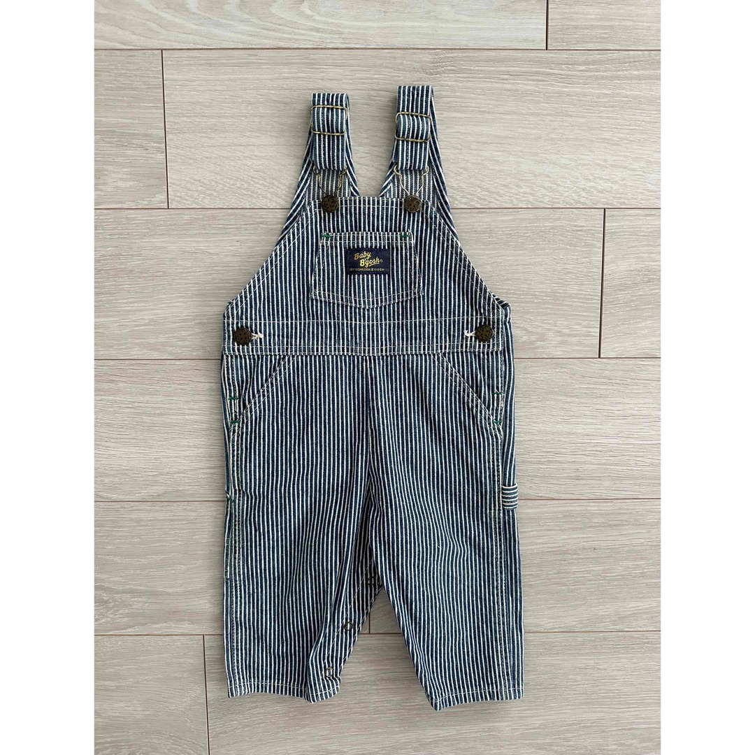 キッズ服男の子用(90cm~)アメリカ購入オシュコシュオーバーオール　ヴィンテージkeikiiiムチャチャ