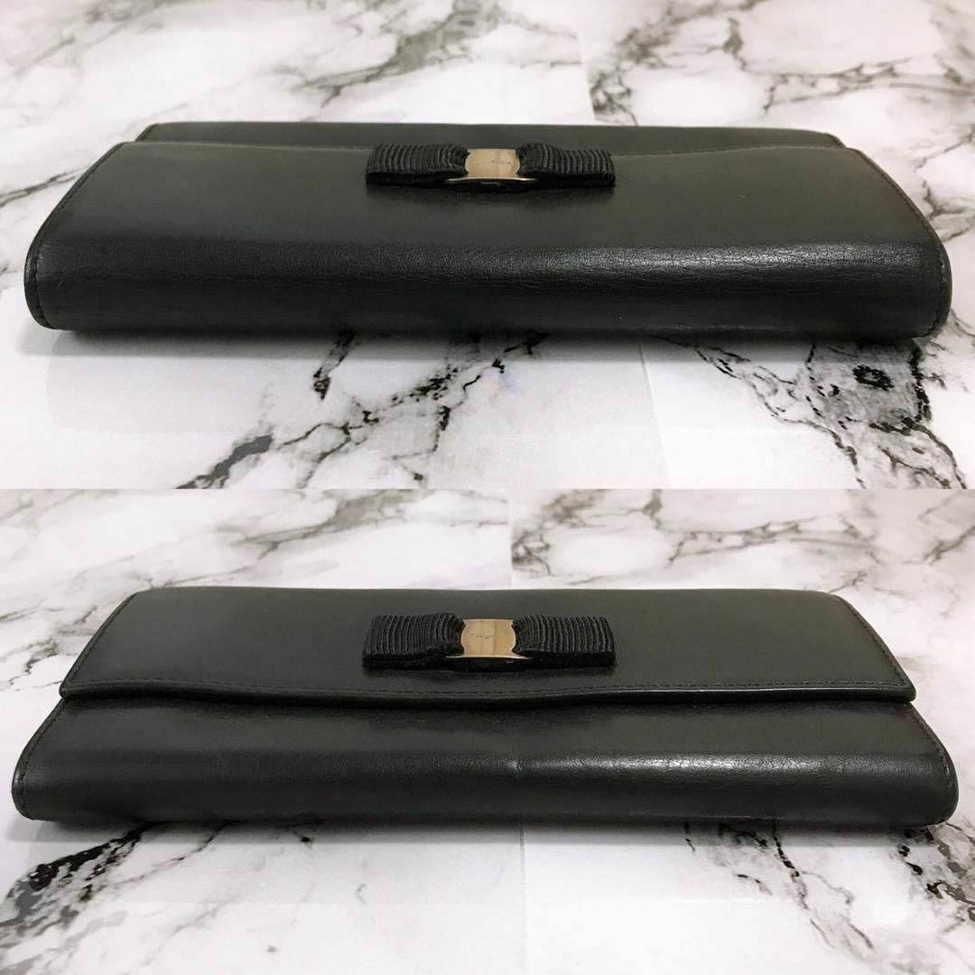 Salvatore Ferragamo - 美品✨サルヴァトーレフェラガモ 長財布 レザー