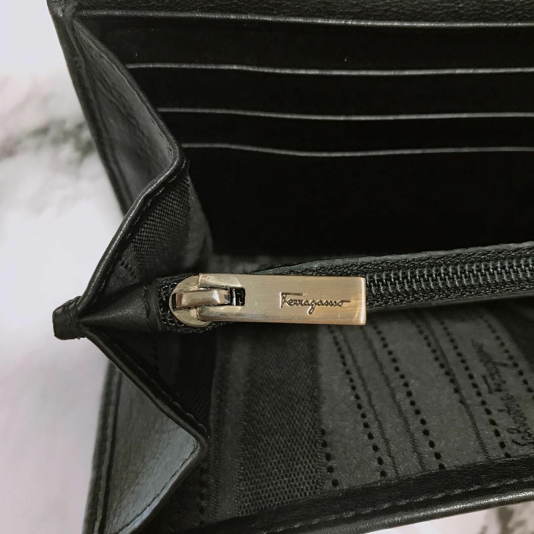 Salvatore Ferragamo - 美品✨サルヴァトーレフェラガモ 長財布 レザー