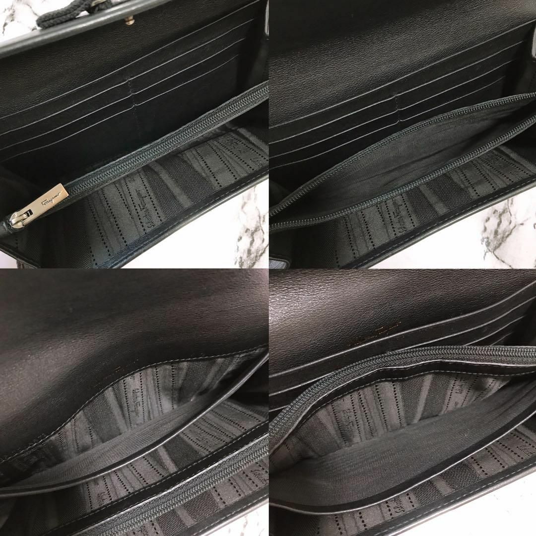 Salvatore Ferragamo - 美品✨サルヴァトーレフェラガモ 長財布 レザー