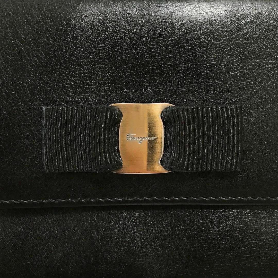 Salvatore Ferragamo - 美品✨サルヴァトーレフェラガモ 長財布 レザー