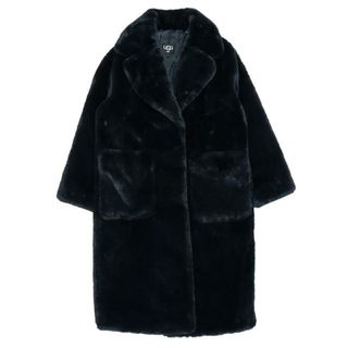 アグ(UGG)のUGG(アグ) 1131537 AVALINE FAUX FUR COAT Tar(ロングコート)