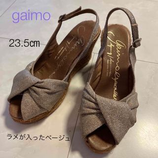 ガイモ(gaimo)のgaimo ガイモ　ウエッジソール　サンダル(サンダル)