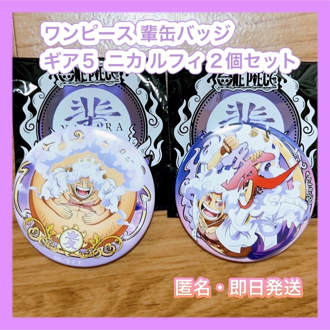 ONE PIECE　ニカルフィGEAR5  全2種セット