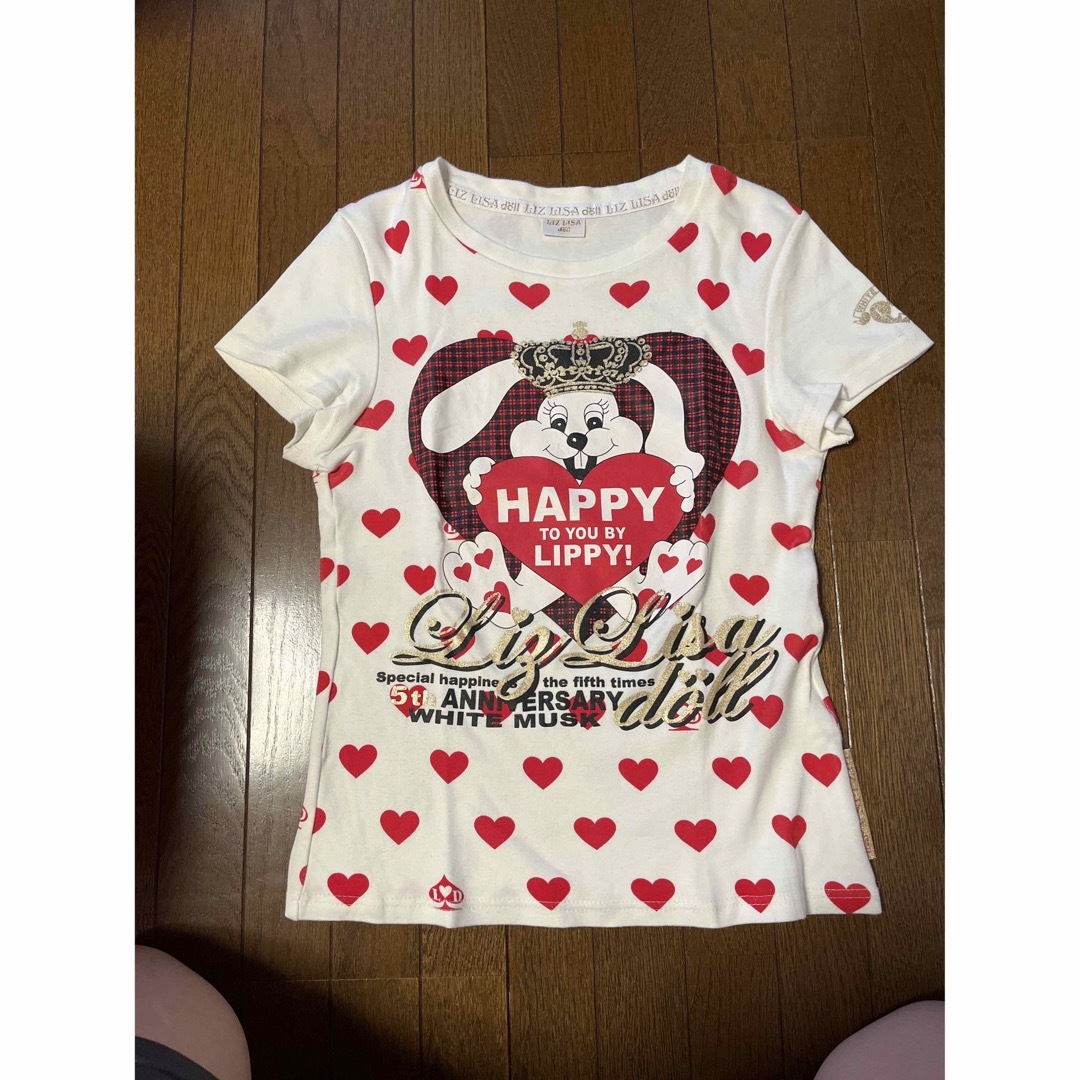 LIZ LISA doll(リズリサドール)の★リズリサドール★半袖Ｔシャツ レディースのトップス(Tシャツ(半袖/袖なし))の商品写真